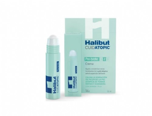 Halibut CuidAtopic Crema Pre-Brote Roll-on 15ml